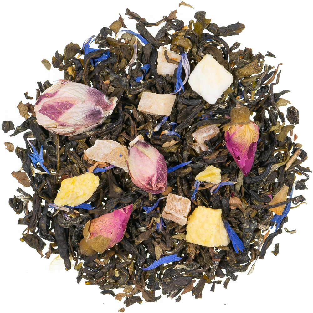 Kesse Minze aromatisierte Grüntee Mischung