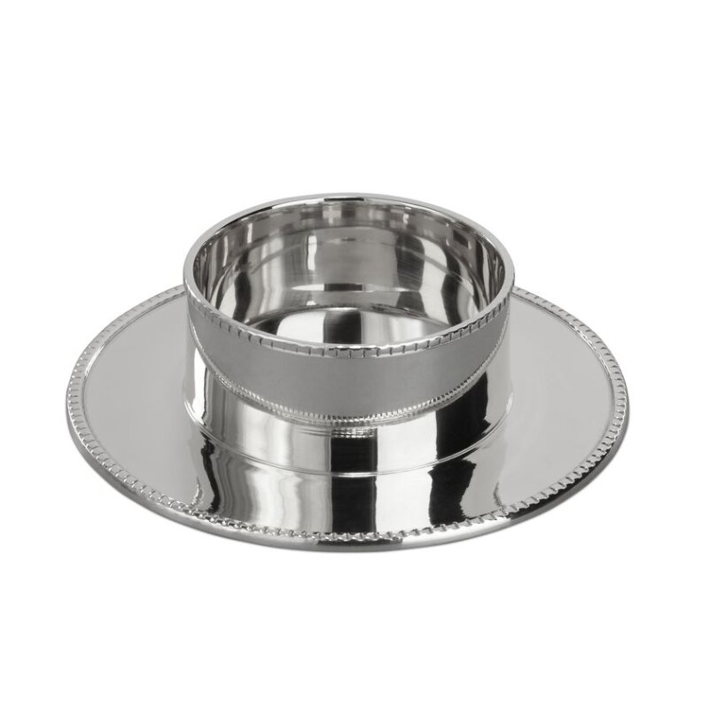 kerzenleuchter-silberfarben-fuer-kerzend-5cm_2 Kerzenleuchter - Kerzenständer  "Perlrand" 5cm silberfarben