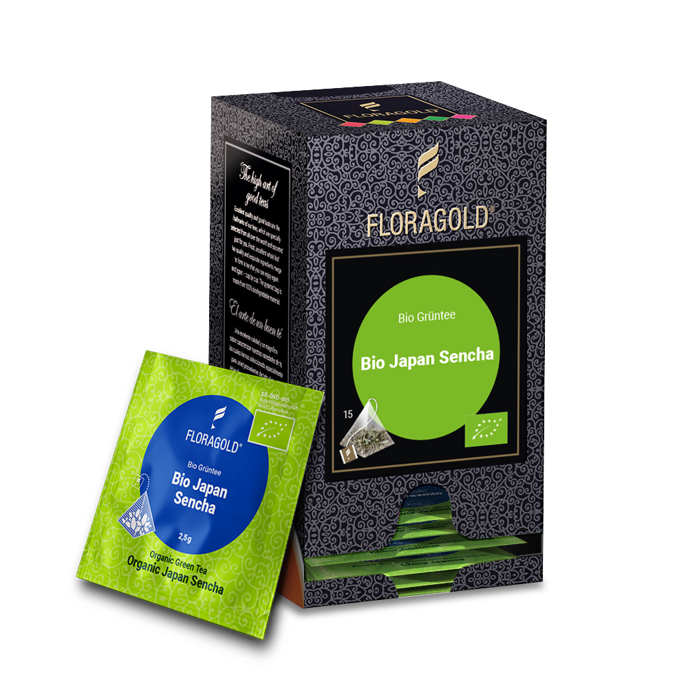 Bio Japan Sencha Pyramidenbeutel Bio Japan Sencha Pyramidenbeutel