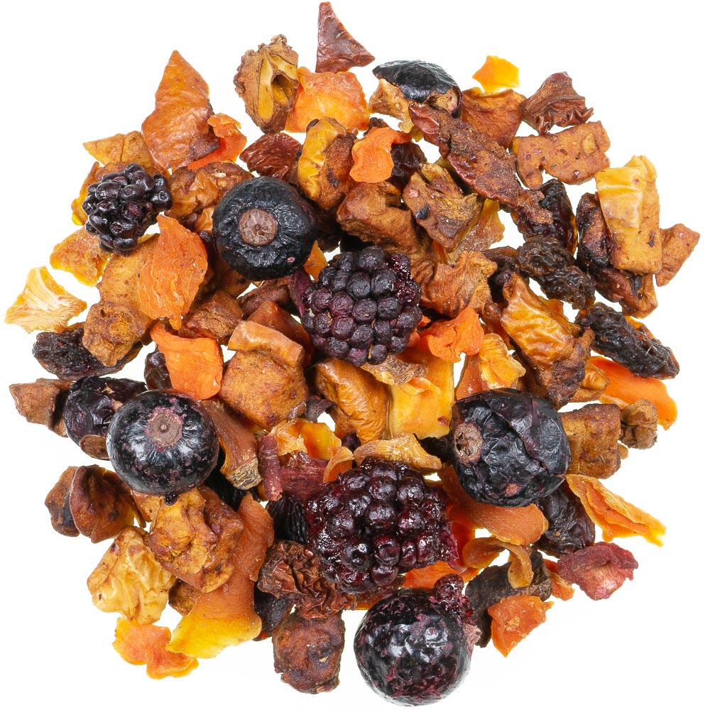 Früchtetee schwarze Johannisbeere mild