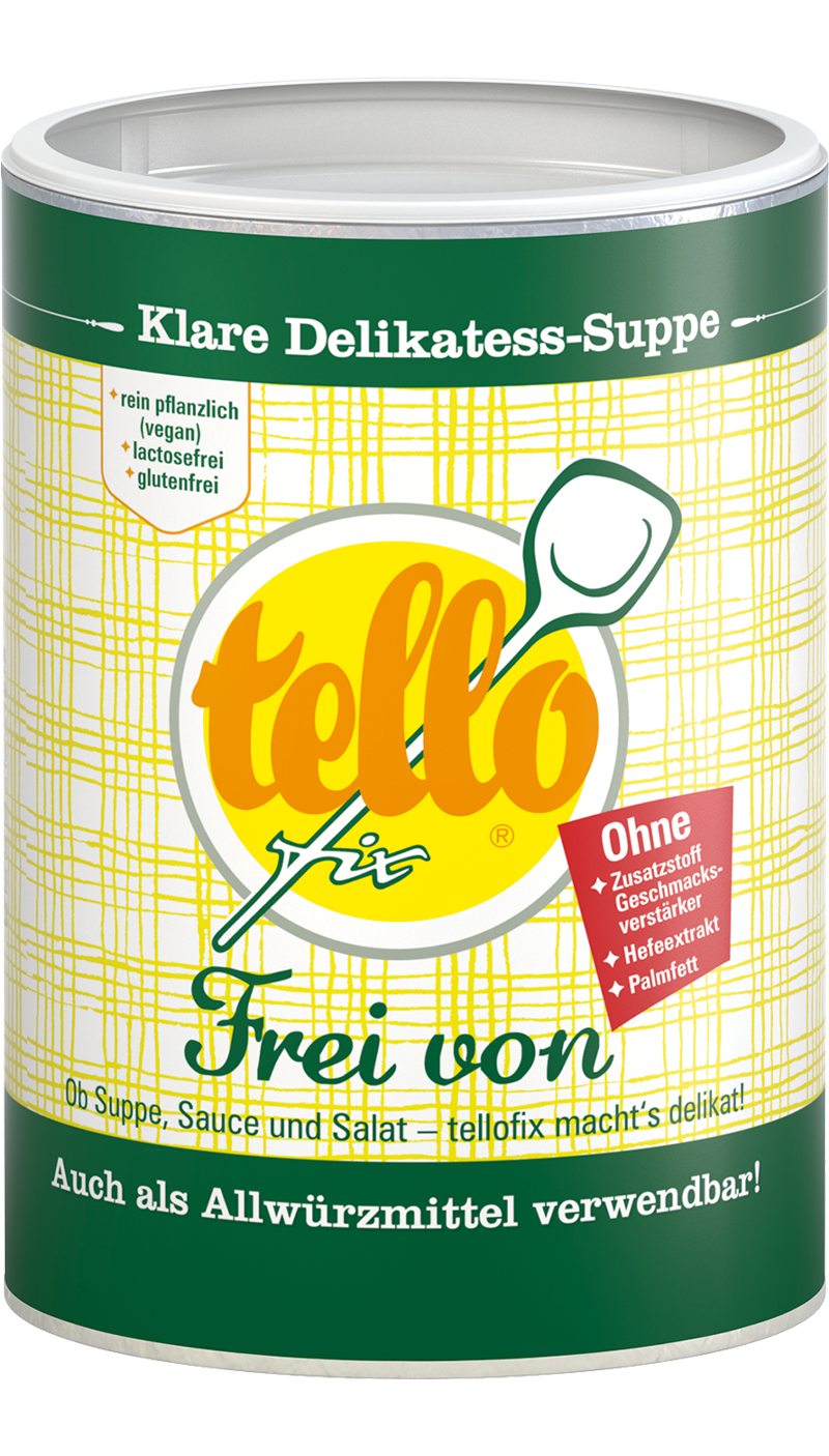 Tellofix frei von Tellofix frei von