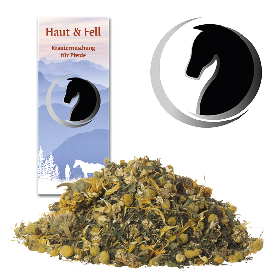 Haut-und-Fell Kräutermischung für Pferde - Haut & Fell
