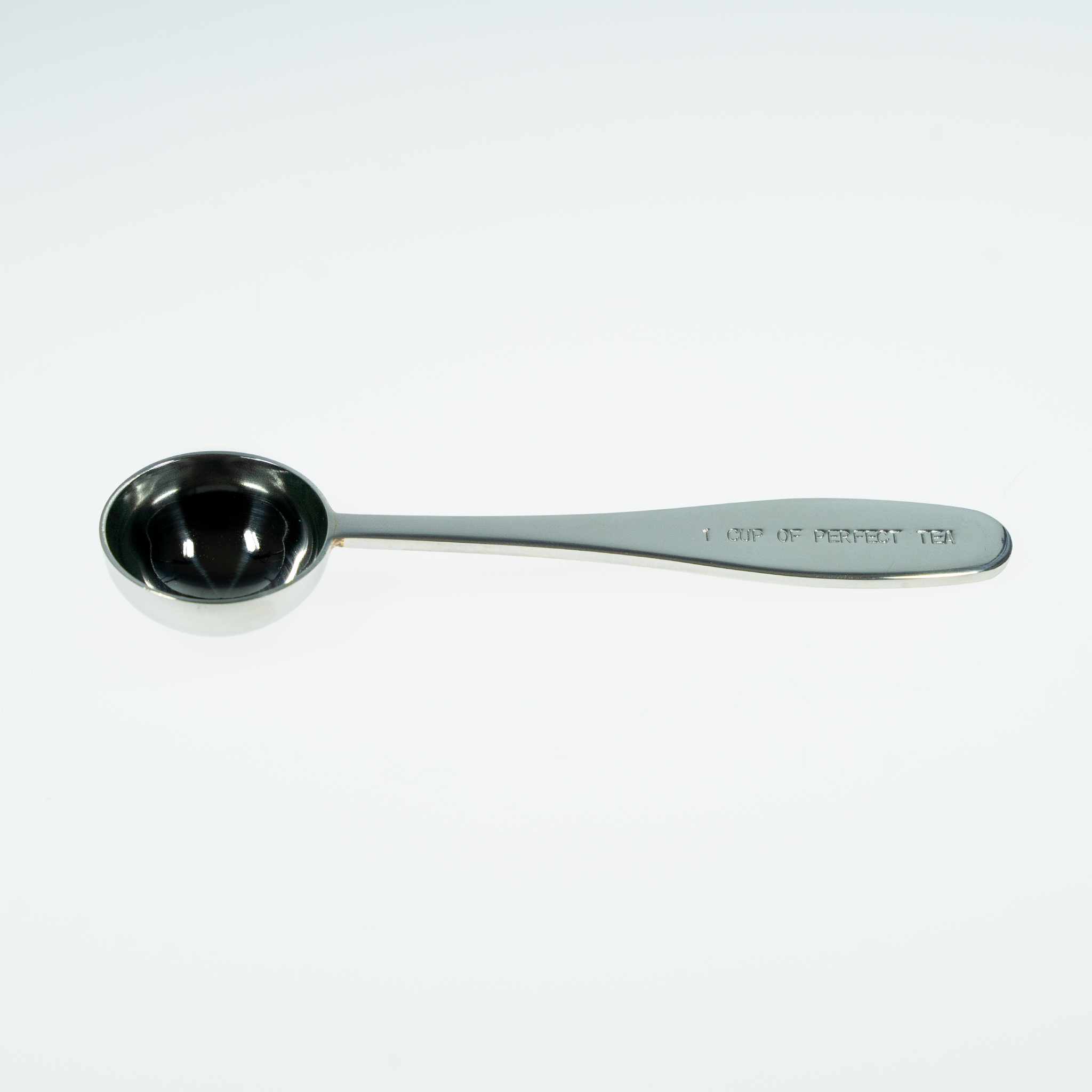 Teel-ffel-Edelstahl Teemaßlöffel Edelstahl "One perfect cup of Tea""