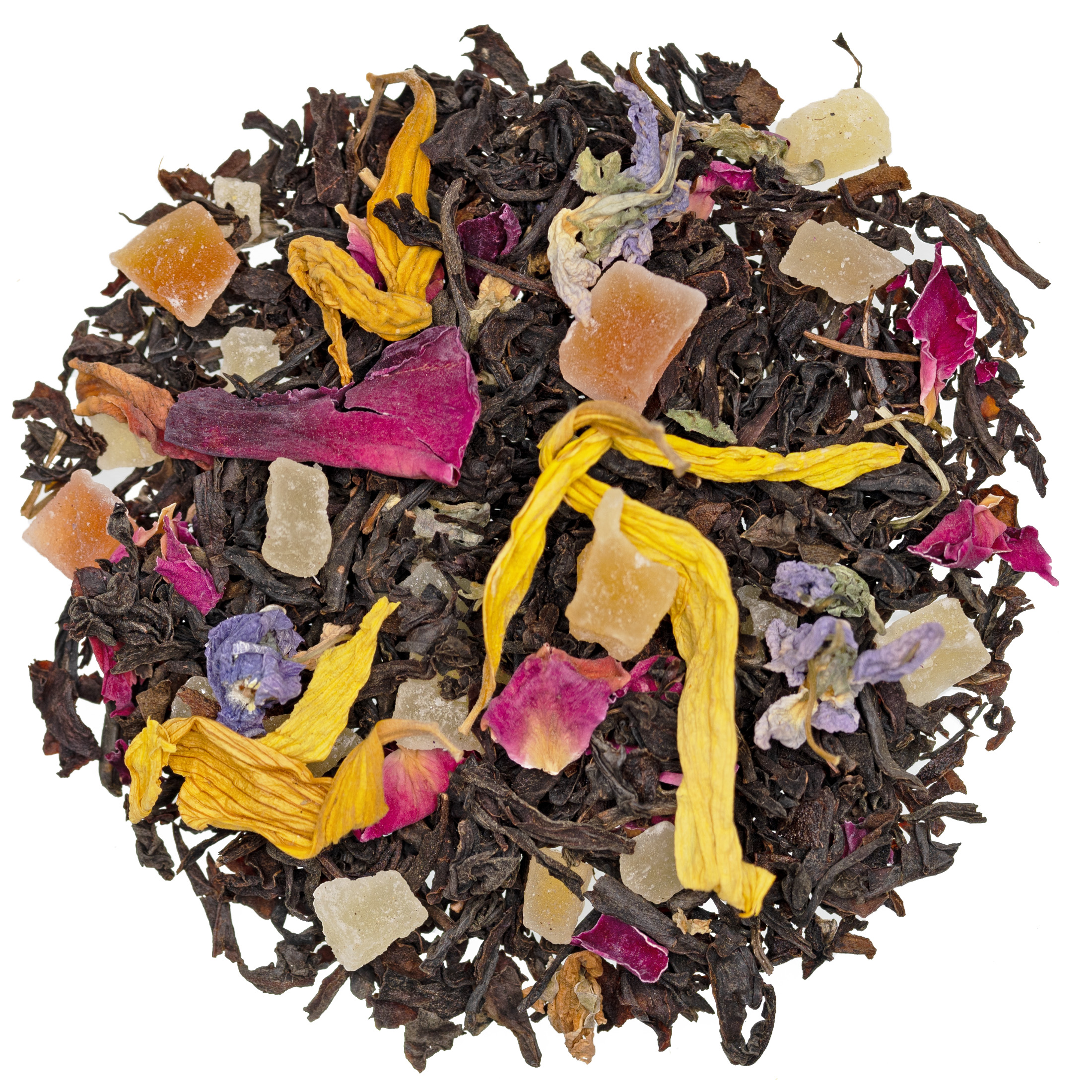 Königin der Früchte aromatisierte Schwarztee Mischung