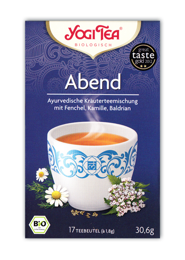 Abend Abend Tee Aufgussbeutel bio