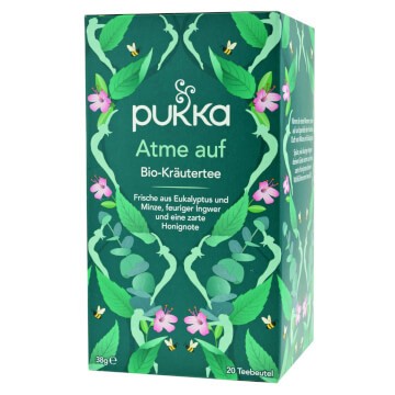 Atme auf Pukka Tee Bio