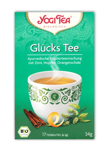 Glücks Tee Aufgussbeutel bio