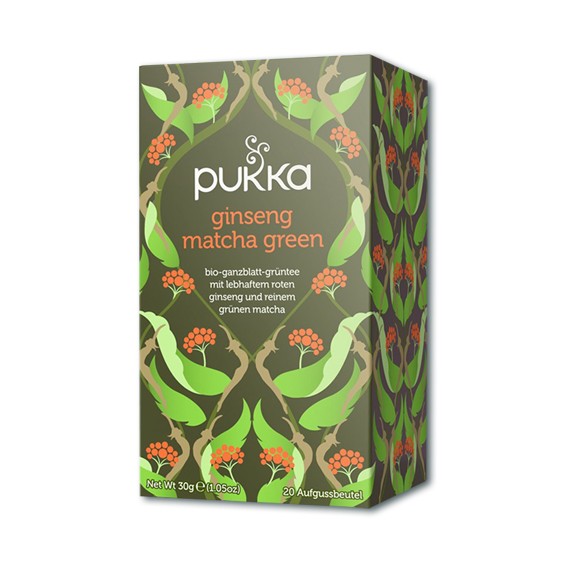 Ginseng Matcha Green Pukka Tee Bio