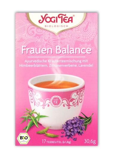 Yogi Tee Frauen Balance Aufgussbeutel bio