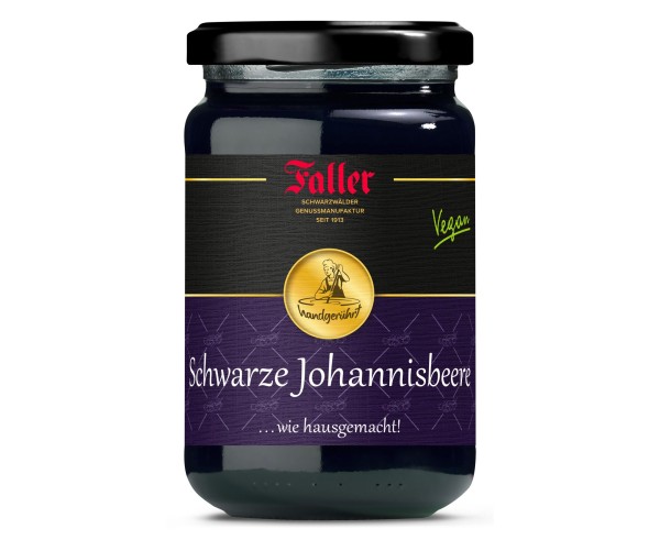 Schwarze Johannisbeer Konfitüre extra