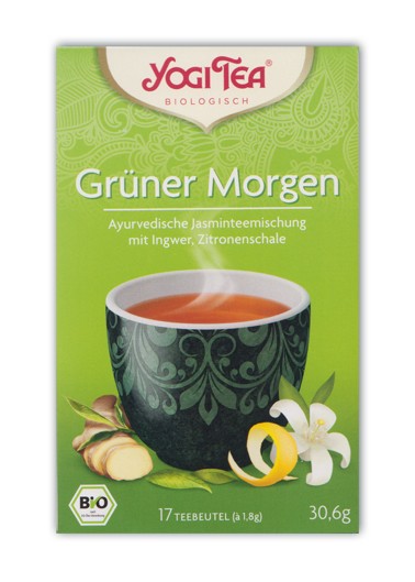 Yogi Tee Grüner Morgen bio