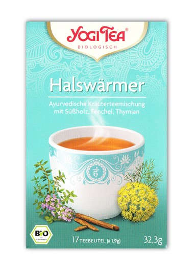 Halswärmer Tee Aufgussbeutel bio